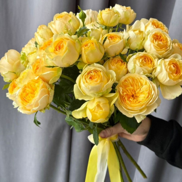 Букет 7 желтых роз в Бахчисарае