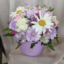 Композиция в коробке «Прекрасный день»