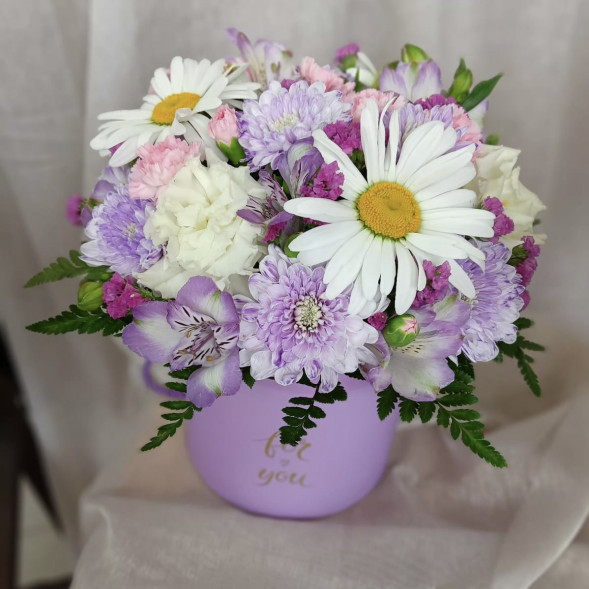 Композиция в коробке «Прекрасный день» в Бахчисарае