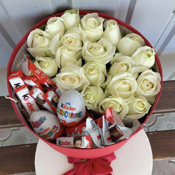 Коробка с киндерами «Сладкий вкус» в Бахчисарае