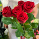 5 красных роз в Бахчисарае