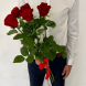 5 красных роз в Бахчисарае