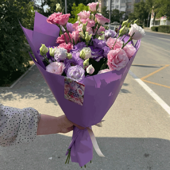 Букет 7 эустом в Бахчисарае