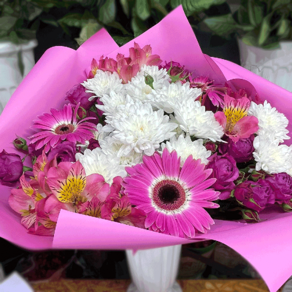 Букет &quot;Пинк&quot; в Бахчисарае