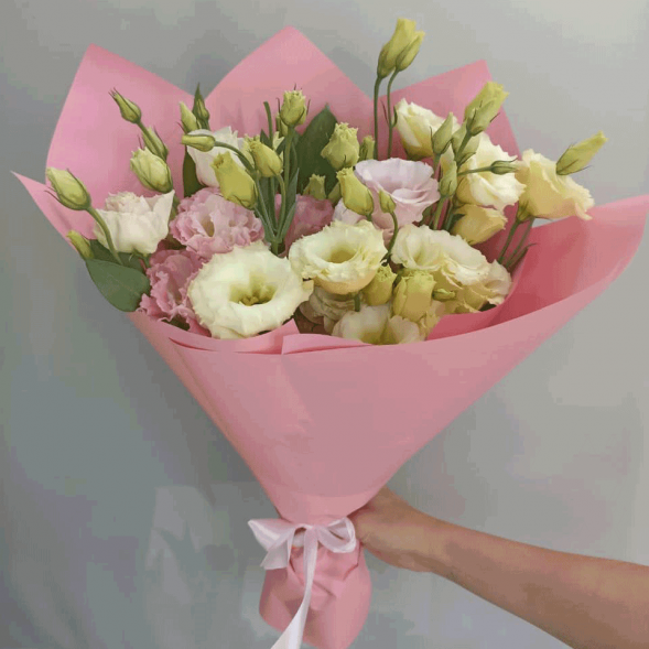 Букет 7 нежных эустом в Бахчисарае